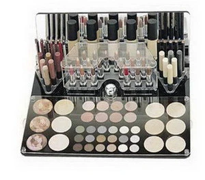 Excellent Quality Antique Acrylic Makeup Display Cosmetic Cases