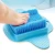 Import Exfoliating Foot Scrub Brush with Shower Hook Luxurious Spa Massaging Foot Scrub Brush for Bath and Shower Removes Dry Callused from China