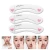 Import Eyebrow shading tool makeup accessory magic eyebrow stencil 3 styles eye shaping brow class from China