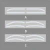 Eyebrow Tattoo Auxiliary Sticker Eyebrow Shaping Stencils Microblading Supplies Disposable Adhesive Eyebrow Template Permanent