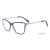 Import Eyewear Custom Round Acetate Black Eyeglasses Reading Glasses Optical Frames River from China