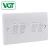 Import Factory British Standard 10A 4 Gang Residential Electric Switch Dimmer Wall Switch from China