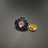 Factory custom enamel brooch pin badges with logo