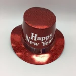 Factory Customized Promotional Happy New Years  Paper Party Hats