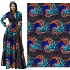 Factory direct high quality African fabric 100% cotton geometric batik printed fabric for cotton clothing