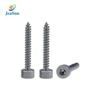 Factory Direct Sales Self-Drilling White Zinc Plated Carbon Steel Socket Head Screws