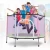Import Factory high quality low price trampoline suitable for adult children fitness bed trampoline men and women body bed bouncing bed from China