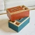 Import Factory hot sale Light luxury tissue box copper multi-function tissue box living room coffee table decorative leather tissue box from China