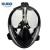 Import factory made swimming scuba diving mask foldable silicone full face snorkel mask from China