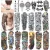 Import Factory Stylish Toy Men Adult Water Transfer Large Full Arm Temporary Tattoo Sticker from China