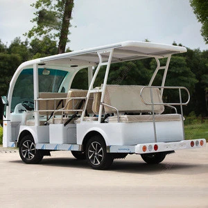 Factory supply 11 passenger electric shuttle bus for sale with CE Certificate