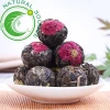Factory Supply Wholesale Rose Flower Puer Tea Balls Rose Puer Tea Ball