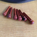 Factory Wholesale  Guitar Strings Fixed Cone String Pins  bridge pins guitar