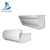 Factory Wholesale Price Other Plastic Building Material 5.2inch Pvc Drain Roof Rain Gutter Filter