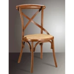 Factory wholesale red metal hotel restaurant dining chair