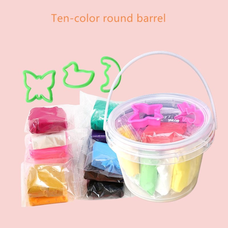 Factory wholesale ultra-light clay plasticine environmentally friendly color clay DIY Playdough slime kit