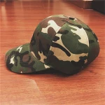 Fashion camo hat and cap/camouflage flat brim hats/camo hat