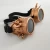 Import Fashion Cosplay Barbed Steam Punk Accessories Vintage Unique Costume Goggles with Individuality Rivets from China
