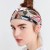 Import Fashion custom design printed headband sport yoga ladies wide headband sweatband from China