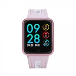 Fashion IP68 Dynamic heart rate blood pressure monitor for iPhone Android Sport Health Smart watch P68 smartwatch