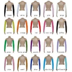 Fashion long softy solid color 100% modal muslim oversleeve