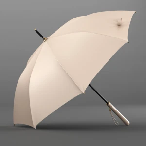 Fashion Modern Sun Stick Umbrella Ultralight Weight Long Handle Umbrella Windproof 8K Fiberglass UV Protection Golf Umbrellas