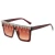 Import Fashion  new design diamond-embedded sunglasses bintegrated sunglasses large frame set Eyewear from China