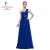 Import Fashion Saree Long Bandage Royal Blue Bridesmaid Dress for Women from China