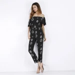 Fashion top seller2018 summer casual pants female bell-bottom pants female summer chiffon Europe and the United States sexy micr