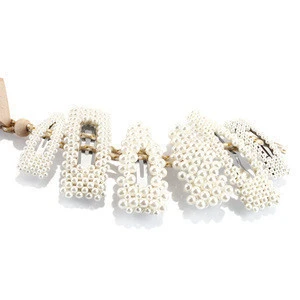 Fashionable ABS pearl beads hair clip hair claw hairgrips