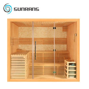 Fashionable design luxury dry steam infrared sauna room