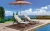 Import Fashionable outdoor furniture special design beach sun chaise lounge from China