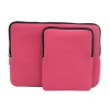 Fashionable Popular Basic Computer Bags Sleeve Case Cover Pink Notebook Neoprene Laptop Bag for Ipad