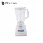Fast Delivery Copper Motor 4 Speed Table Blender Plastic Jar Food Processor
