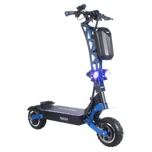 Fastest 72V foldable dual motor 7000W electric scooter for adults