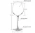 Feiyou wholesale custom 401-500ml unbreakable tritan plastic clear goblet wine glass personalized red wine cup glasses