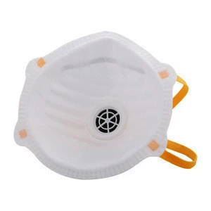 FFP2 Non-Woven Fliter Disposable Dust Mask Respirator With Vale