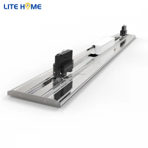 fine H Type Rail Ceiling Spotlight mince thin track light traccia luce magnetica