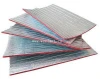 Fireproof Aluminum bubble foil Soundproof heat insulation by cooler house EPE materials