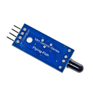 Buy Flame Sensor Module 4 Pin Fire Detection Module Detects Infrared ...