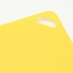 Flexible easy cleaning and storage colorful plastic PP cutting board for kitchen