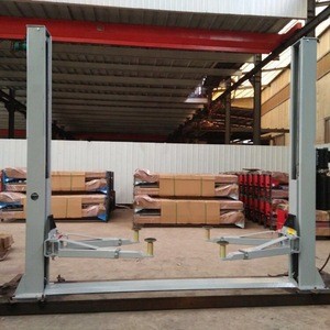 Floor plate 4 ton 2 post car lift for sale two post hydraulic car lift