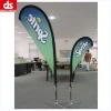 flying style feather flag beach flag banner stand for envent