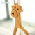 Import food grade giraffe animal shape nature pure baby teether wooden from China