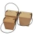 Import Food Packaging Take Out Disposable Kraft Paper Noodle Box food packing paper box with Handle from China