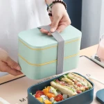 Food Storage Containers Bento Lunch Box Creative Student Outdoor Picnic Storage Box Japanese Plastic Bento Box