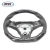 Import For Tesla Model 3 Forged Carbon Fiber Auto Steering Wheel with White Stitching Black Suede Customized Wheel from China