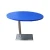 Import Formula blue Hotel  marble top metal coffee table round side table from China