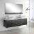 Import Foshan Best Selling Modern Customized Espresso Bathroom  Furniture  with Mirror from China