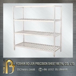 FOSHAN BOJUN custom stainless steel stacking shelf